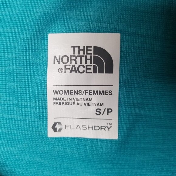 The North Face Flash Dry Shirt Turquoise Small - Picture 3 of 9